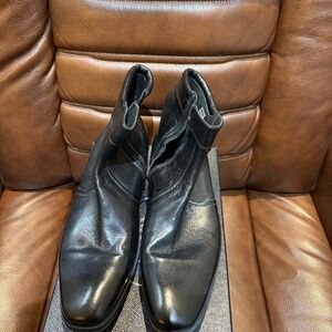 Broletto Black Leather Men’s Boot Size 8.5